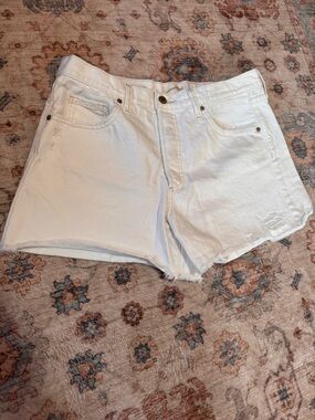 Universal Thread White Denim Cutoff Shorts